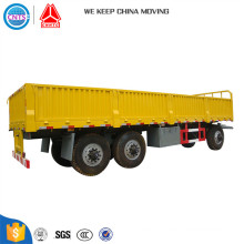 CNTS Brand 3 Axles 40 Ton Side Wall Truck Trailer Cargo Semi Trailer